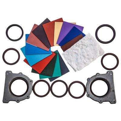 Эквивалент Viton Dowhon FKM Резиновые соединения O Ring Фторированный углерод прочный